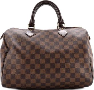 Louis Vuitton Speedy Handbag Damier 30 satchel - Bruin