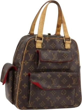 Louis Vuitton Pre-owned Handbags, female, Brown, Size: ONE SIZE Pre-owned Canvas Handbag