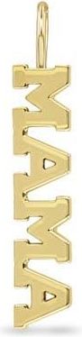 Zoë Chicco Tiny Mama Charm in Yellow Gold at Nordstrom