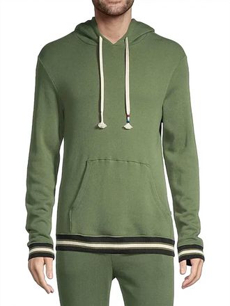 Sol Angeles Stripe Pullover In Cypress