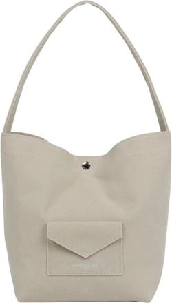 Lancaster Bolso tipo saco mini Suedine Kba - Bags - Mujer - Blanco - ONE SIZE