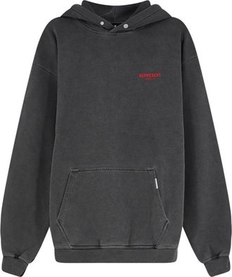 Represent Owners Club Hoodie - Heren - Hoodies - Zwart - L - Katoen - Hoodies & sweatvesten