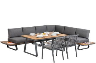 LLR Collection Premium Outdoor Dining-Loungeset Woody