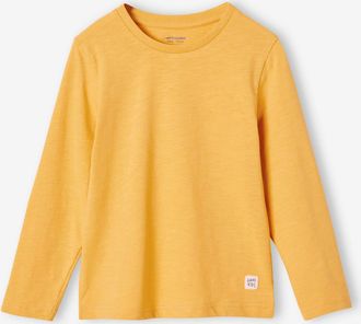 Vertbaudet Jungen Langarmshirt gelb