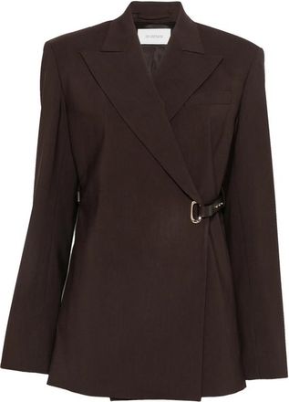 Sportmax Belted Wrap-design Blazer