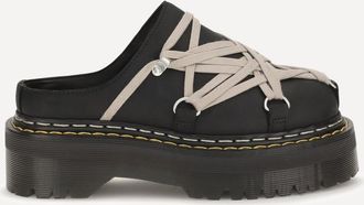 Rick Owens Quad Sole Megalace Mules Female 6.5