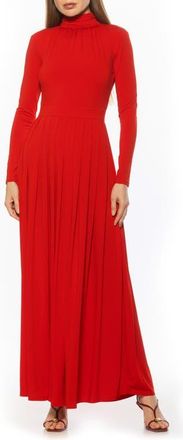 Alexia Admor SOLENE FIT AND FLARE DRESS in Red at Nordstrom, Size X-Large