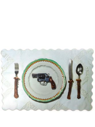 Seletti Bon Appetit placemats (set of four) - unisex - Cork/Polypropylene - OS - Neutrals