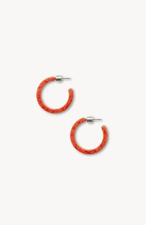 Machete Jewelry Mini Hoops in Poppy at Nordstrom