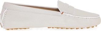 Santoni Mocassin - Dames - Loafers - Beige - 37 1/2 EU - Leer - Schoenen