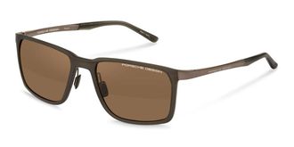 Porsche Design P86002 C629 Mens Sunglasses Green Size 58
