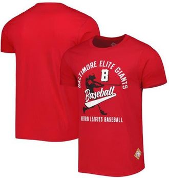 Stitches Mens Stitches Red Baltimore Elite Giants Soft Style T-Shirt at Nordstrom, Size Medium