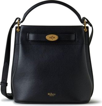 Mulberry small Islington leather bucket bag - women - Calf Leather - One Size - Black