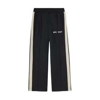 Palm Angels Leggings - male - Palm Angels - Sweatpants - Black - 12 Y - Kids