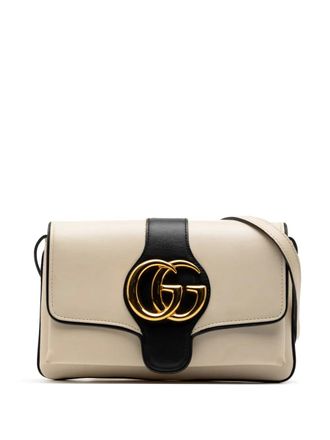 Gucci 2016-2025 Small Bicolor Leather Arli crossbody bag - women - Calf Leather - One Size - Brown