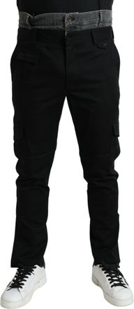 Dolce & Gabbana Cargo Broek Twotone Stijl