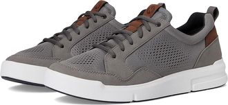 Nunn Bush KORE City Rally Oxford Mesh Athletic Style Moccasin Toe U-Bal Lightweight Lace-Up Mens Shoes Gray : 10.5 W (EE), Faux Leather