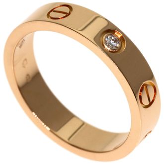 Cartier Pink Gold (18K) Band Ring (Pre-Owned)