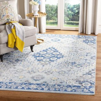Safavieh Madison Machine Made Area rug, Grey / Cream Traditional Style Easy Care