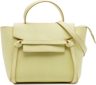 Celine Pre-owned Celine Micro Grained Calfskin Belt Bag Ladies PTZX6DYG27YSJ7EP