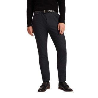 Ted Baker Heren Houndstooth broek (Marine)