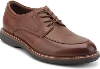 Rockport Leonard Moc Toe Oxford in Medium Natural at Nordstrom, Size 10.5