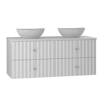 Petits Meubles Mueble lavabo estratificado Blanco