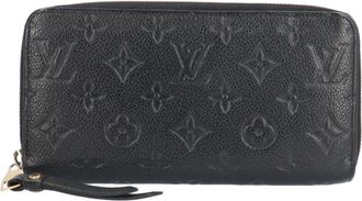 Louis Vuitton Monogram Empreinte Black Noir Monogram Empreinte Coin Purse/Coin Case (Pre-Owned)