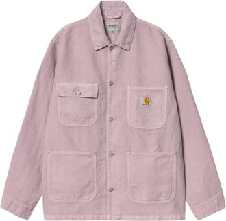 Carhartt Work in Progress Giubbino - Heren - Zomerjassen - Paars - M - Katoen - Jassen