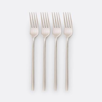 La Redoute Interieurs Set van 4 vorken in inox, Katherine