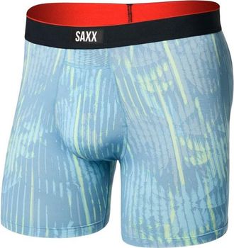 Saxx Multi-Sport Mesh Boxer Brief Fly Kunstfaserunterw&auml;sche f&uuml;r Herren | blau
