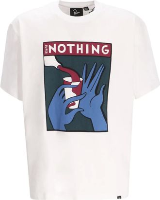by Parra graphic-print T-shirt - Wit