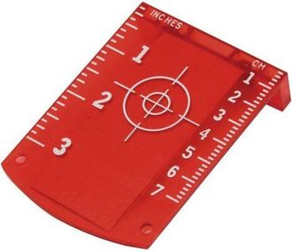 OEM Tarjeta De Destino L&aacute;ser, Placa Magn&eacute;tica Roja Para Suelo Con Objetivo L&aacute;ser Para Nivel L&aacute;ser Flt20r