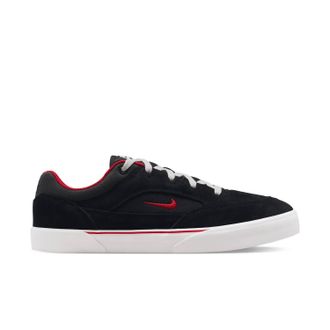 Nike Mens Sb Malor Sneakers In Black Gym Red