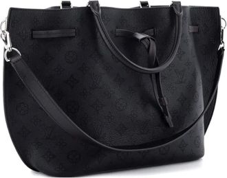 Louis Vuitton Girolata Handbag Mahina Leather tote bag - Nero