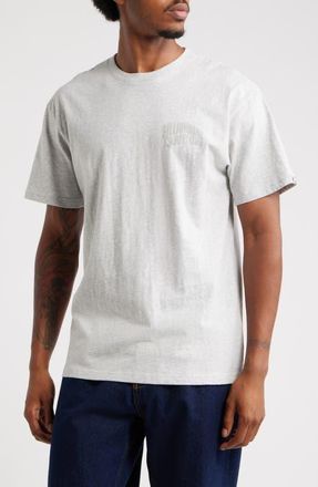 Billionaire Boys Club Small Curve Graphic T-Shirt in Heather Grey at Nordstrom, Size Xx-Large