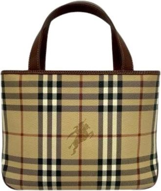 Burberry Borsa Tote Vintage Pre-owned - - Pre-owned - Donna - Beige - ONE SIZE