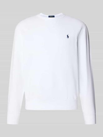 Polo Ralph Lauren Regular Fit Sweatshirt aus Baumwoll-Mix in Weiss, Gr&ouml;&szlig;e XXL