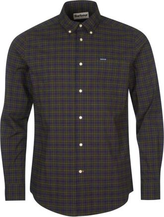 Barbour Lomond Shirt - Heren - Casual Overhemden - Veelkleurig - S - Katoen - Overhemden