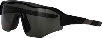 Gucci Masker-vormige zonnebril - Heren - Zonnebrillen - Zwart - ONE Size - Nylon - Accessoires