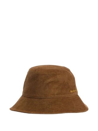 Barbour Cappello bucket a coste - Marrone