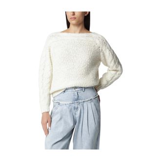 Isabel Marant Truien & Vesten, Dames, Beige, S, Wol, Ponara Pullover
