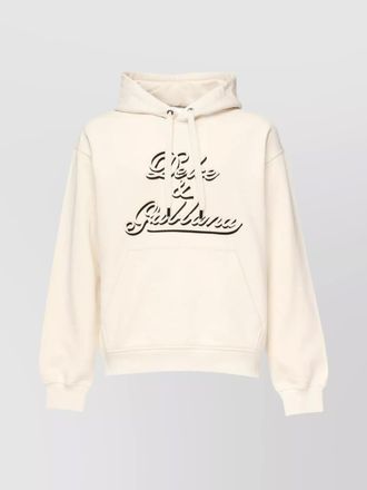 Dolce & Gabbana cotton hooded sweatshirt
