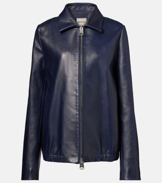 Khaite Jackson leather jacket