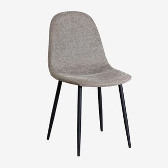 Sklum Pack De 4 Sillas De Comedor Glamm Sklum Negro