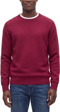 Raffi Textured Crewneck Sweater