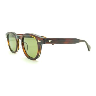 JULIUS TART OPTICAL Julius Tart Optical, Accessoires, Heren, Bruin, ONE Size, AR 46/24 Pantos Zonnebril