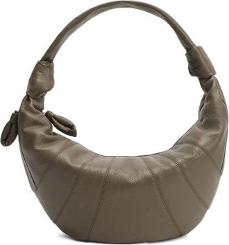 Christophe Lemaire Borsa a spalla Fortune Croissant - Verde