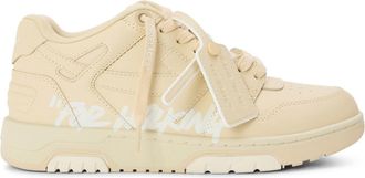 Off-white Womens Off White Outofoffice Low Top Trainers in Beige/White - Size UK 6