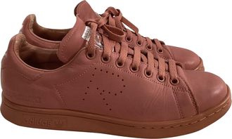 adidas Originals Adidas x Raf Simons Stan Smith Sneakers in Pink Leather
